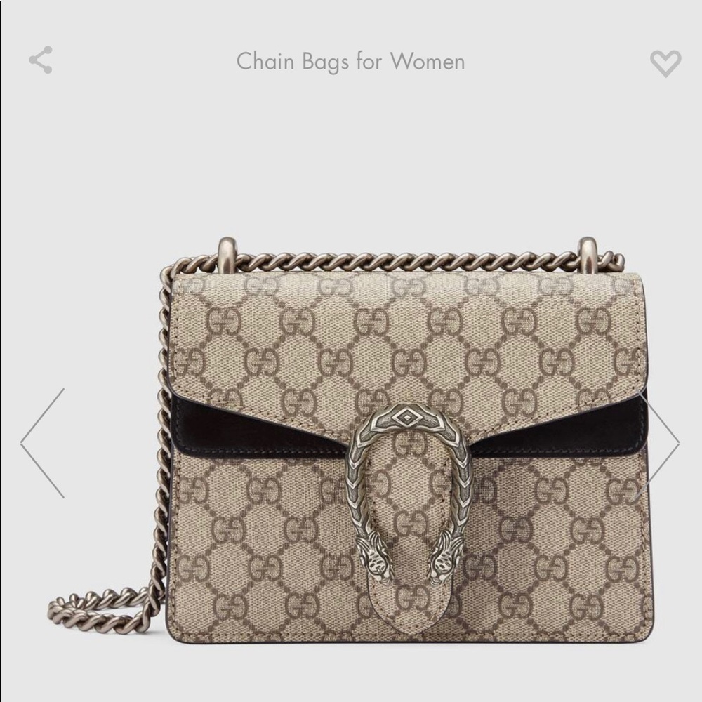 GUCCI Dionysus GG Supreme mini bag.